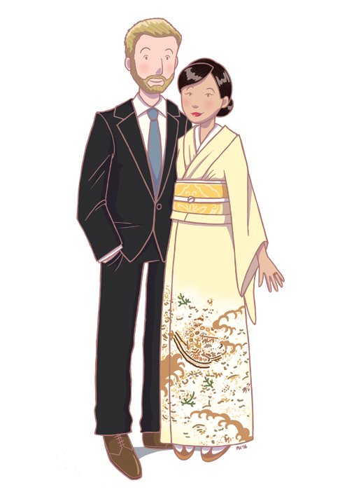 wedding kimono by mel-bot