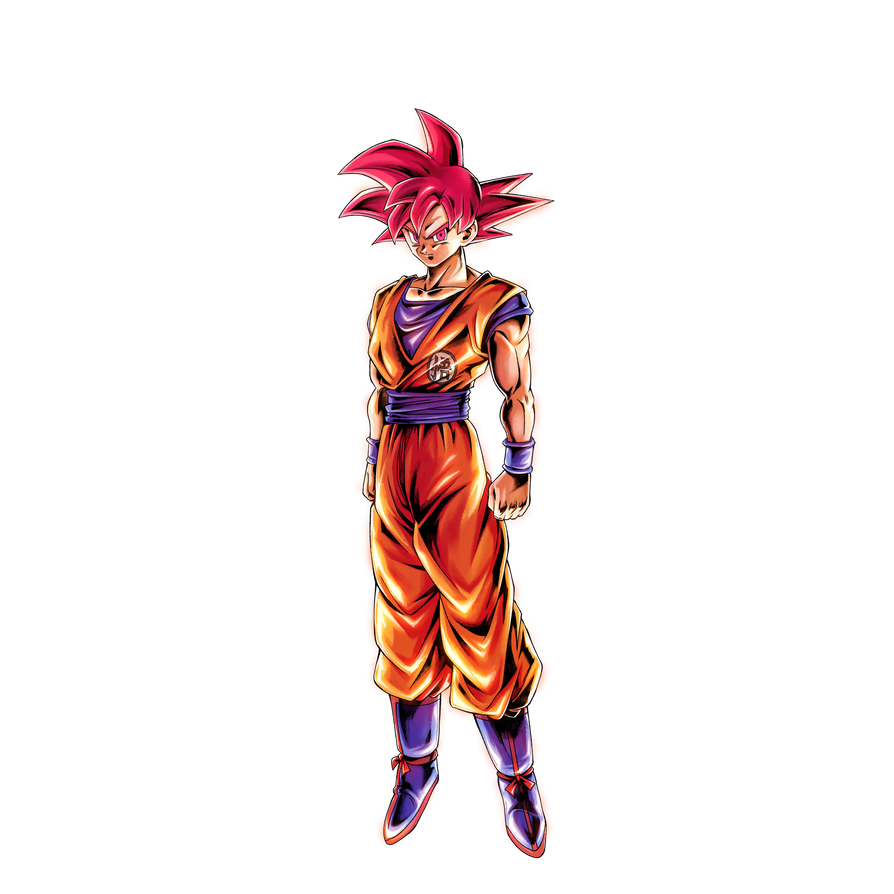 Goku Super Saiyan God render DB Legends by maxiuchiha22 ...