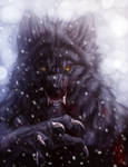 Winter Werewolf by Anuwolf