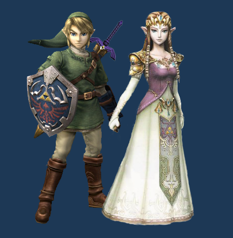 Brawl--Link-Zelda Manipish by ambivalentlight