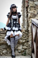 Rumi - Goth Maid by FabioZenoardo