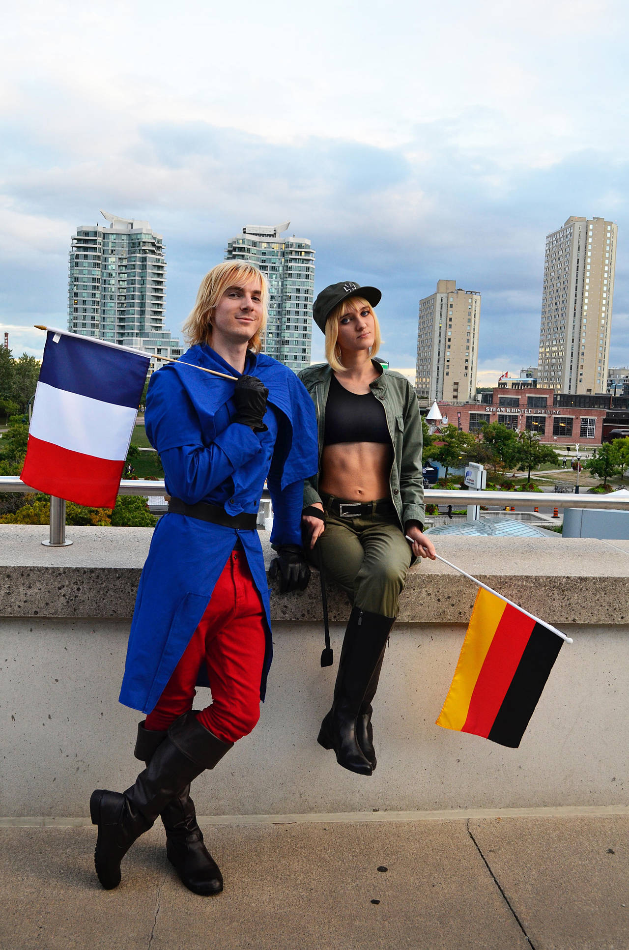 Hetalia - France and Nyo Germany Cosplay by ...