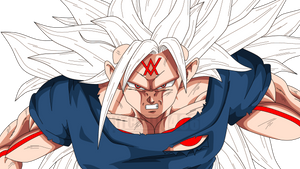 Beyond Ultra Instinct..Super Saiyan White Goku !! by Ziga ...