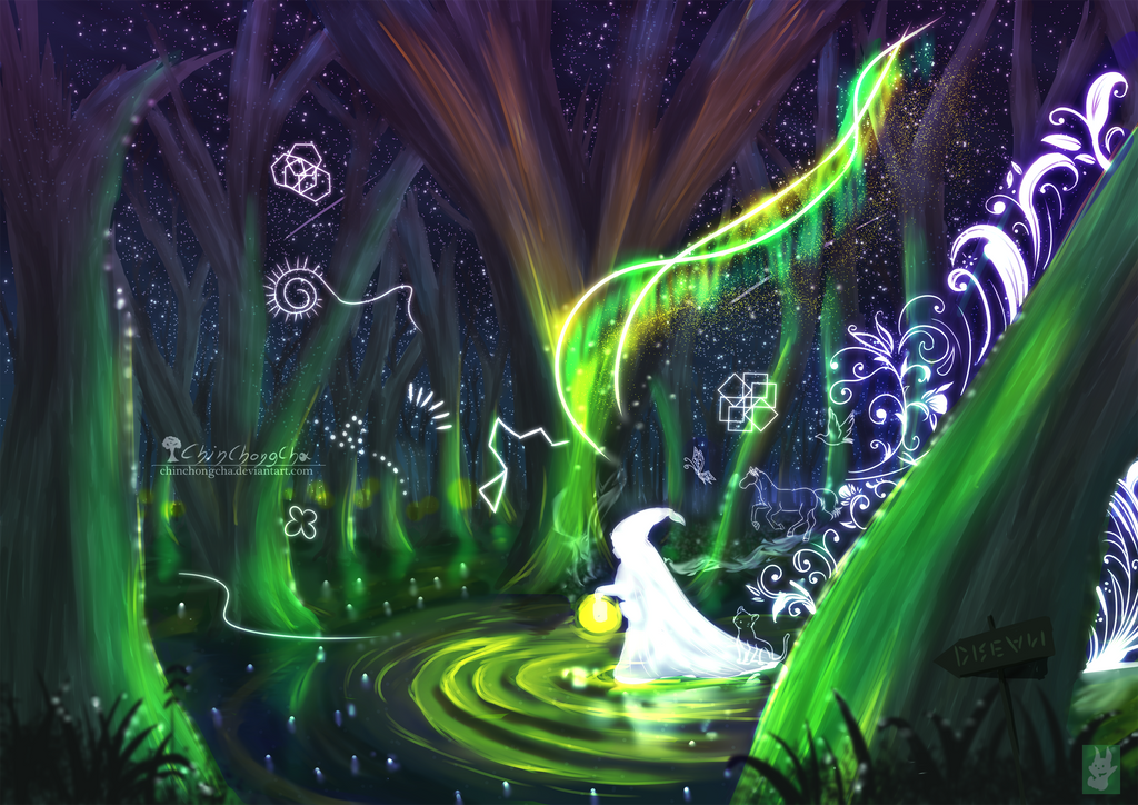 Dreaming in the Forest by chinchongcha Dreaming in the Forest by chinchongcha