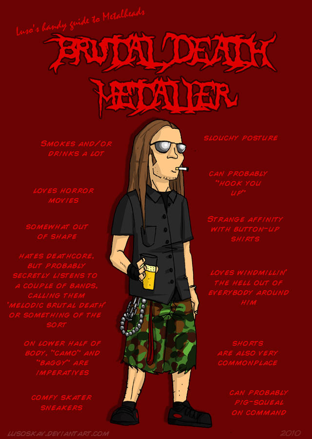 Metal 101- The Death Metaller by LusoSkav