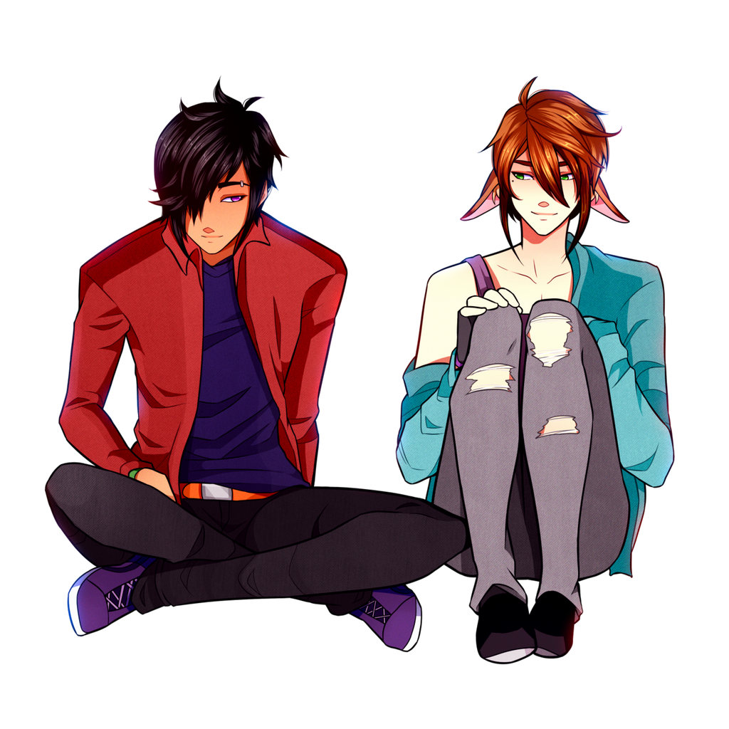 Stoicmagician25 (Tsubaki and Renn) Commission by FlyingPings