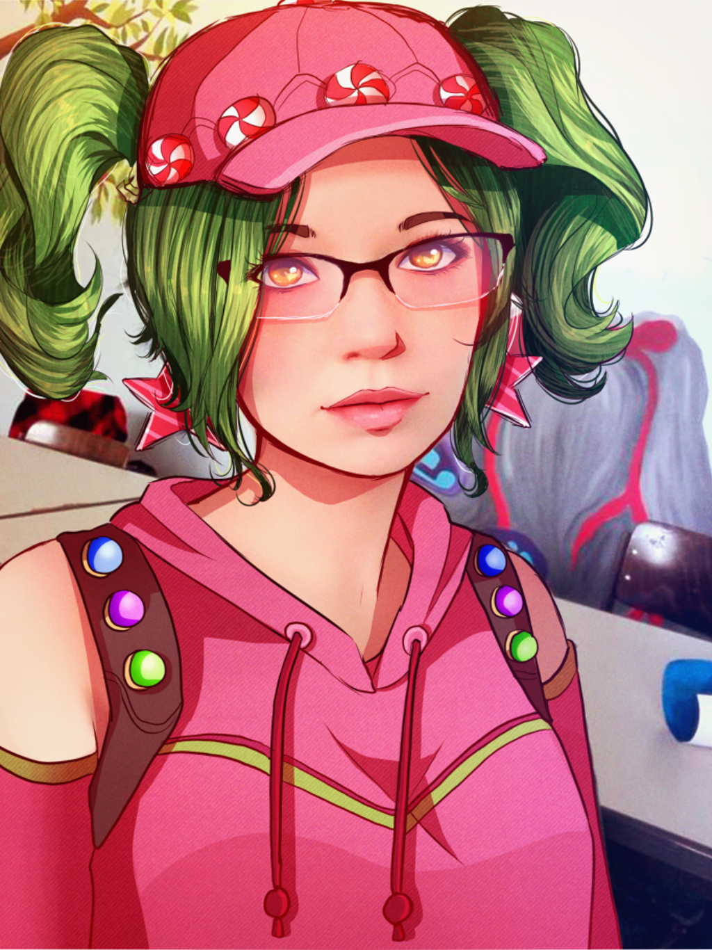 Fortnite Zoey | Beta Virus by FlyingPings