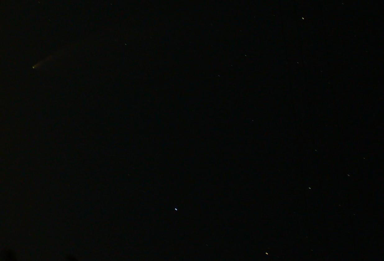 A possible shooting star by IAmMarauder