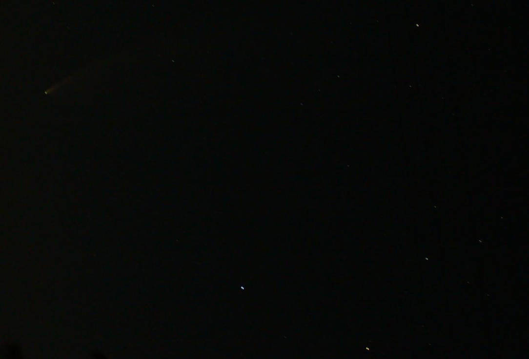 A possible shooting star by IAmMarauder