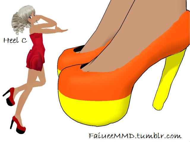 MMD Heel C - DL by FaiyeeMMD