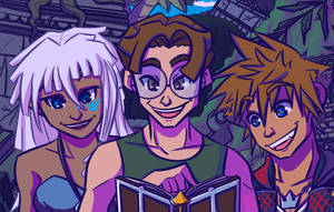 kingdom Hearts meets Moana by PoweredButtercup96 on DeviantArt