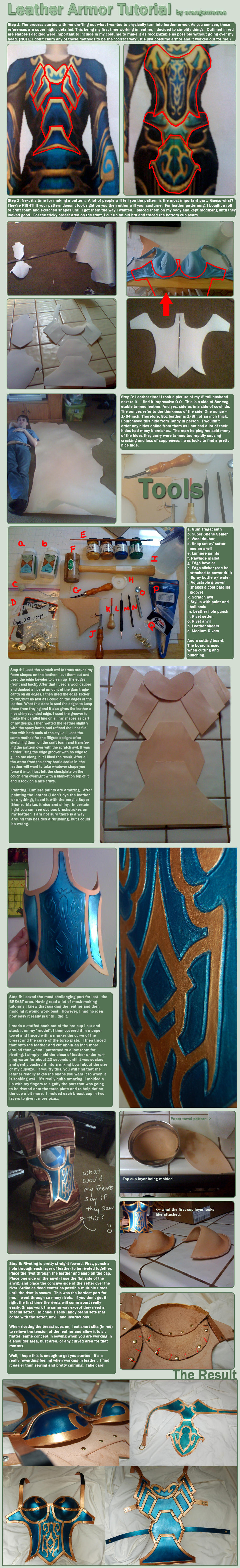 Leather Armor Tutorial by OrangeMoose