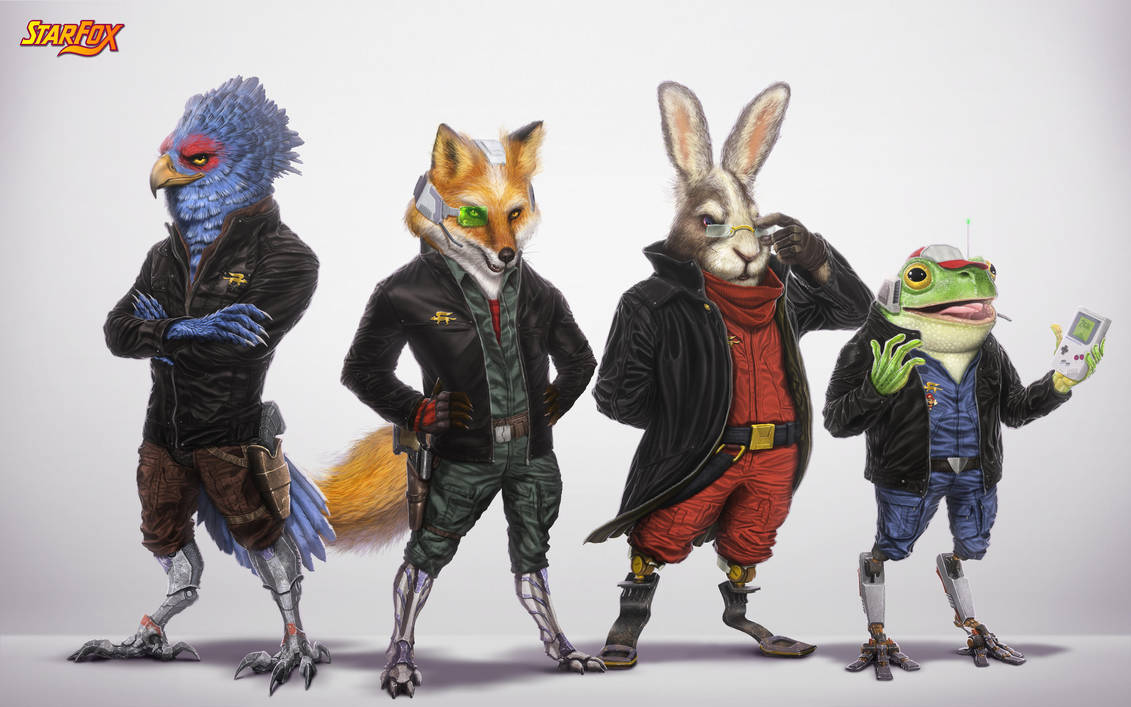 STARFOX TEAM WALLPAPER by Dogsfather on DeviantArt