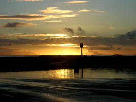 Ocean Sunset by Bladescream