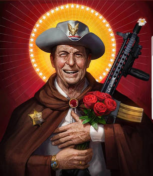 Saint Reagan by SharpWriter