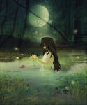 With water lilies by AMEERA-90