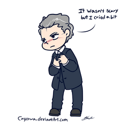 Doctor Who -The Twelfth Doctor on his regeneration by caycowa