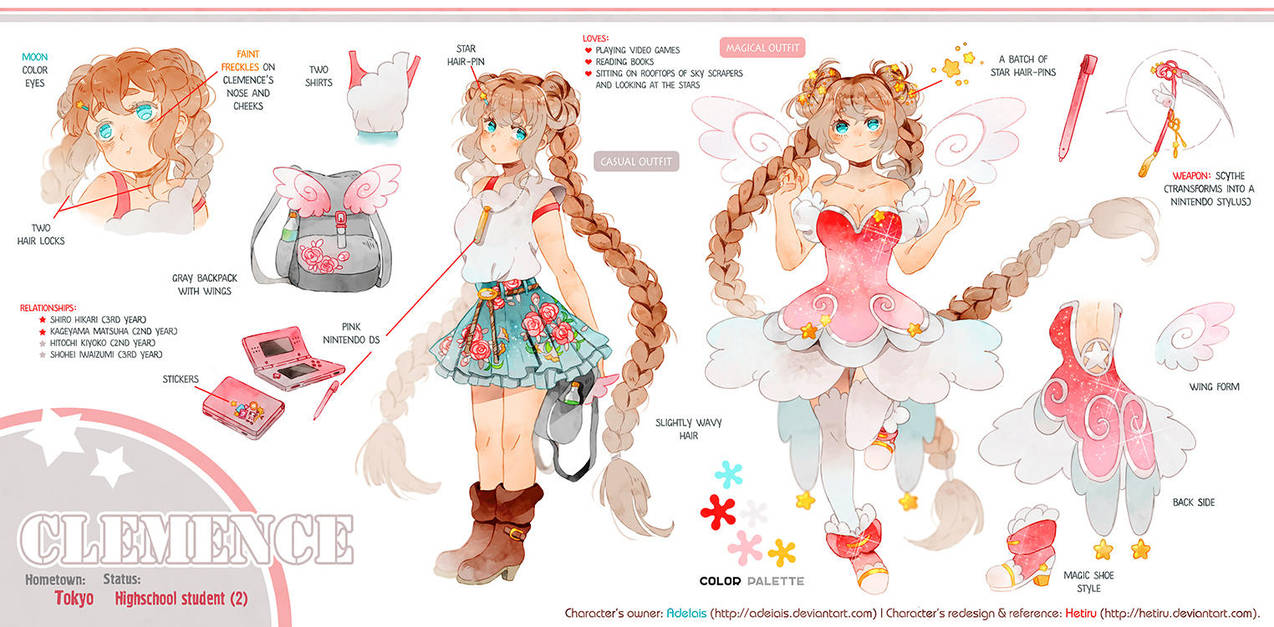.Commission REFERENCE: Clemence. by Hetiru .Commission REFERENCE: Clemence. by Hetiru