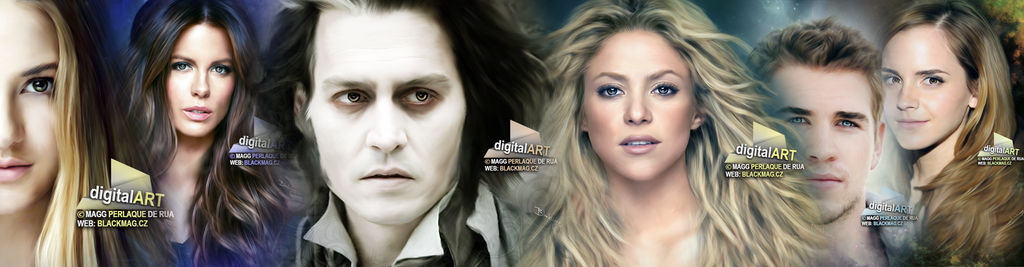 Digital Paintings by perlaque