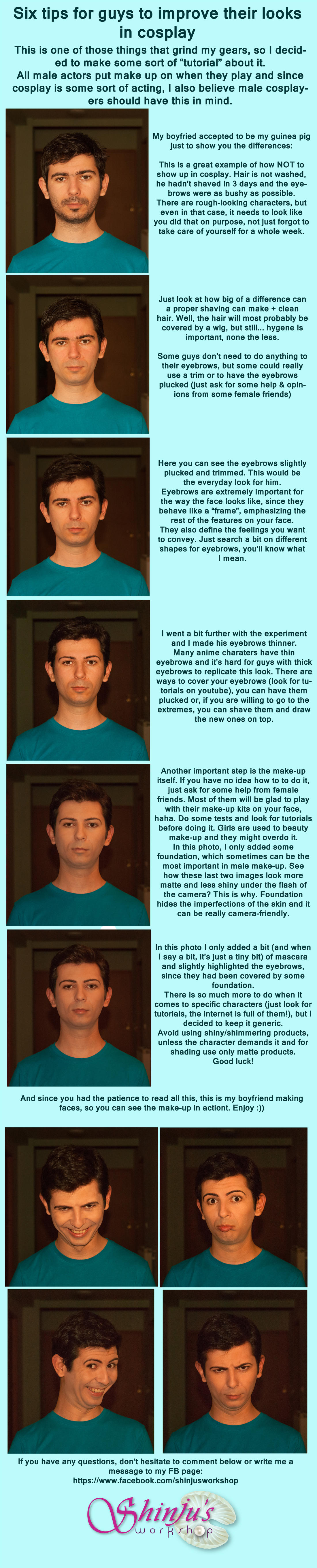 Six Tips For Guys To Improve In Cosplay By Shinjusworkshop On Deviantart
