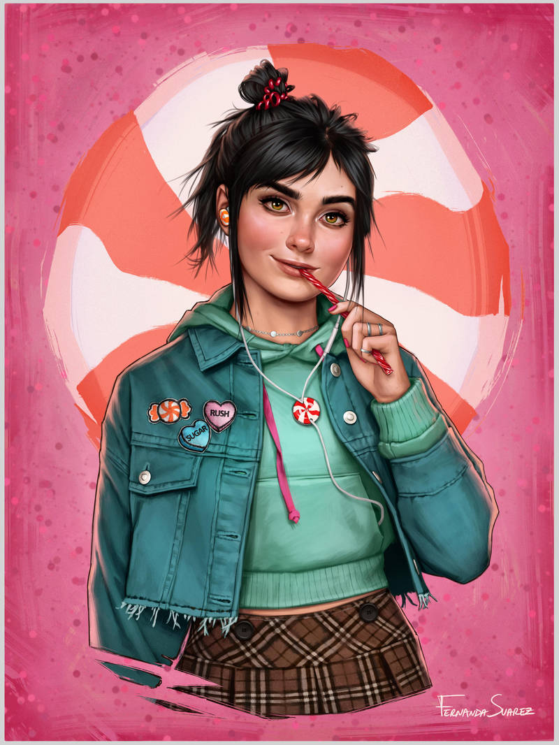 Vanellope by fdasuarez