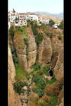 160 m. Depth - Tajo de Ronda Panorama by skarzynscy