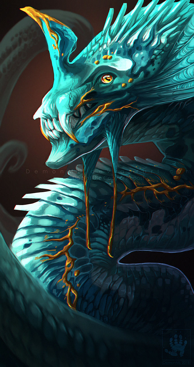 Amethyst Dragon by DemonML on DeviantArt