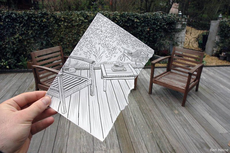 Pencil Vs Camera - 1 by BenHeine