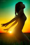 The Sun Sets With You by BenHeine