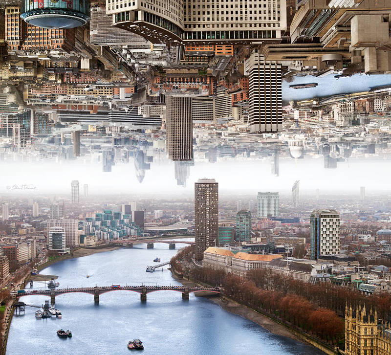 London - Double Landscape by BenHeine