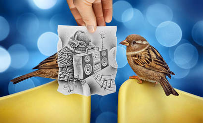 Pencil Vs Camera - 66 by BenHeine
