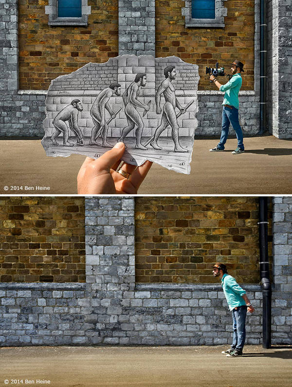 Behind The Scene - Pencil Vs Camera 55 by BenHeine