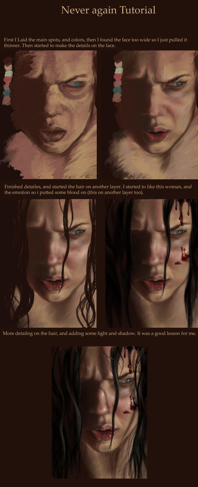 Never again Tutorial by artoftas