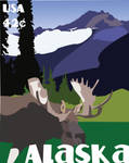 Alaska Stamp by nasama1