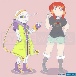 Comm: 17 Chaser x Chia by CyaneWorks