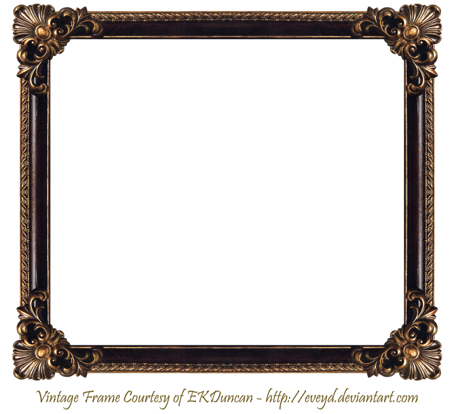 Elaborate Wood Frame by EKDuncan by EveyD