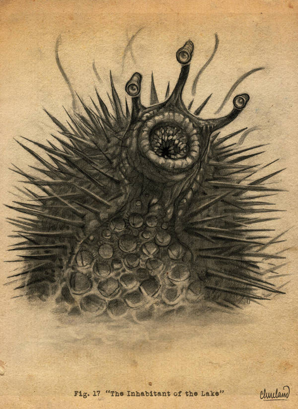 Ramsay Campbell's Gla'aki by calebcleveland