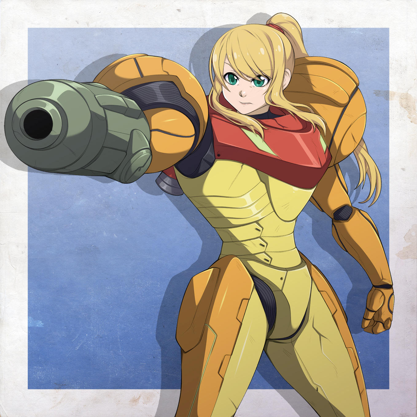 Samus Patreon Sketch D by Oniika