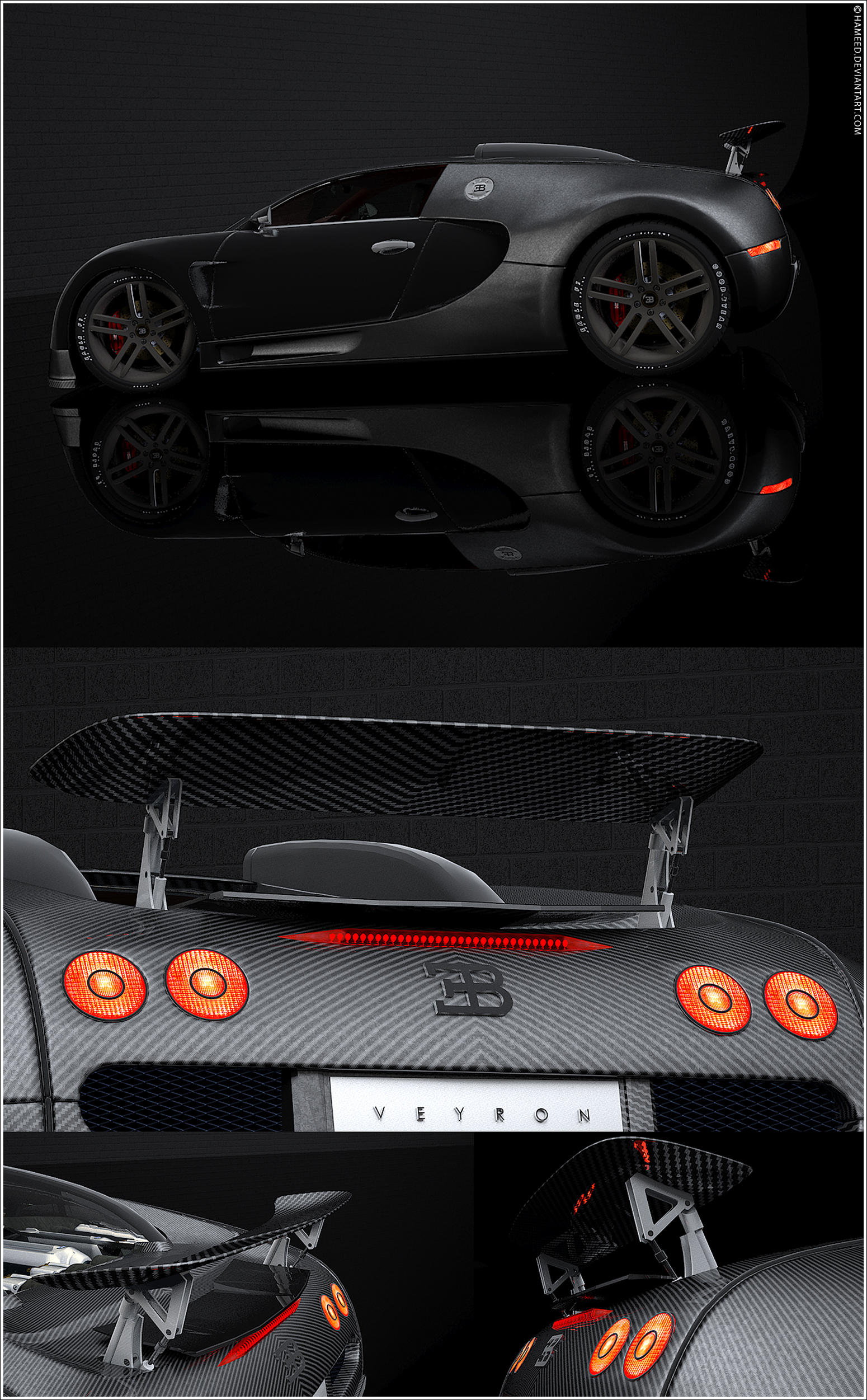 Bugatti Veyron 16.4 Views by Hameed