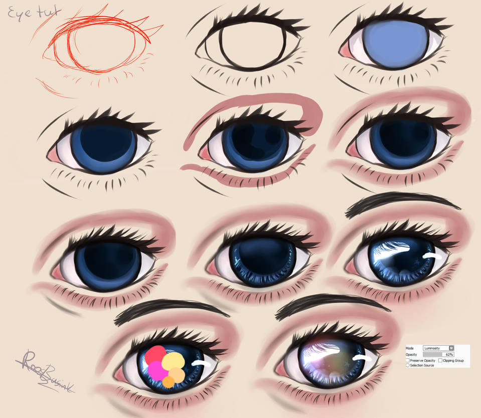 Step by Step Eye Tut by Saviroosje
