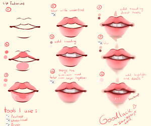 Step By Step - Lip Tutorial by Saviroosje