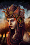Underneath a sky of rust by fshi