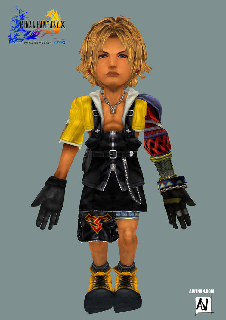 Tidus FF10 ff9version by alvenon