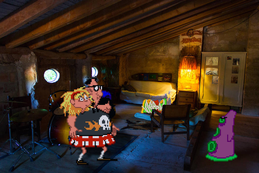 Real Bits - Day of the Tentacle: Encounter by VictorSauron