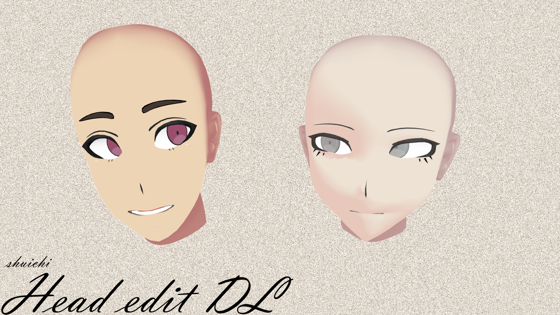 mmd base head male mmd base head male