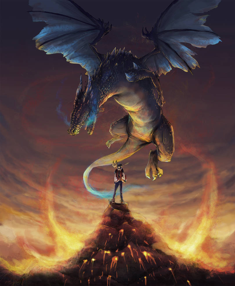 Charizard X by Foxeaf