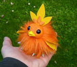 Tiny Torchic - handmade Pokemon Artdoll by Ganjamira