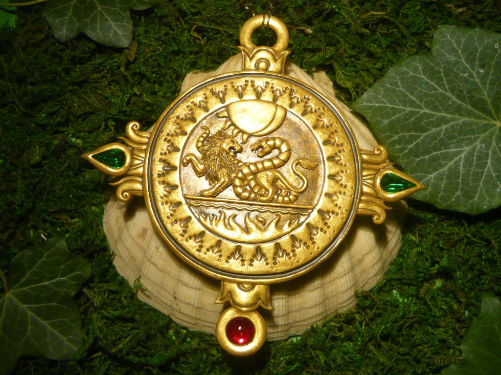 Schattenjaeger Talisman II - handsculpted Replica by Ganjamira