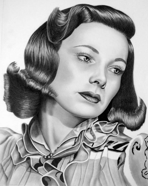 Gene Tierney by dougstickney