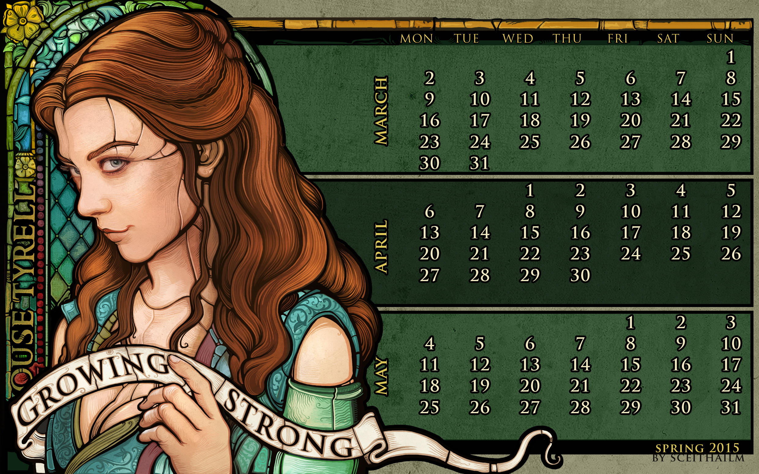 Spring 2015: House Tyrell by Sceith-A